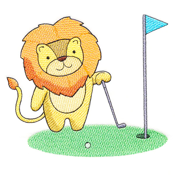 Tee Time Lion - Image 4