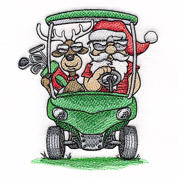 Tee Time with Santa and Reindeer - Image 3