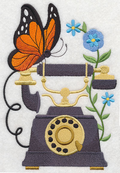 Telephone with Butterfly - Image 4