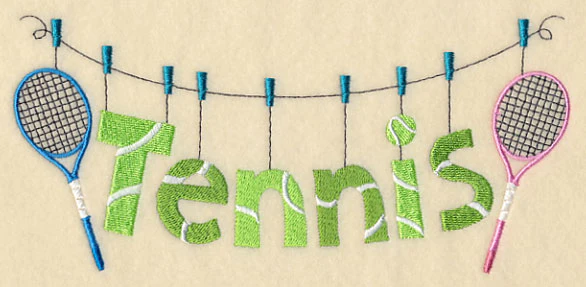 Tennis Love Clothesline - Image 2