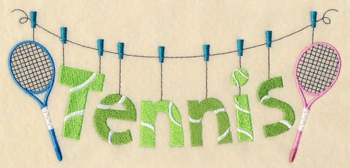 Tennis Love Clothesline - Image 4