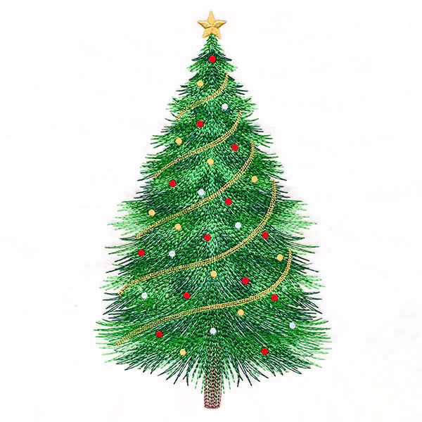 Textured and Lovely Christmas Tree - Image 4