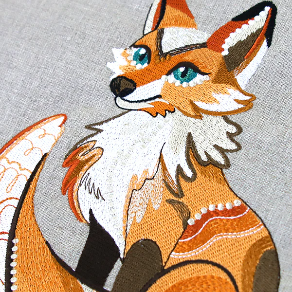Textured Autumn Fox - Image 6