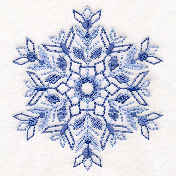 Textured & Delicate Snowflake 2 - Image 2