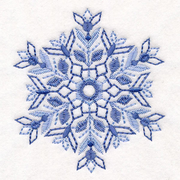 Textured & Delicate Snowflake 2 - Image 3