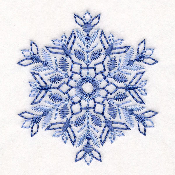 Textured & Delicate Snowflake 2 - Image 4