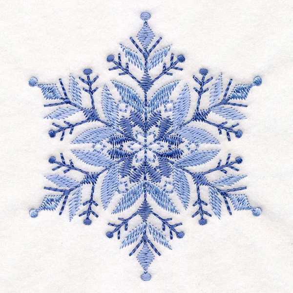 Textured & Delicate Snowflake 3 - Image 5
