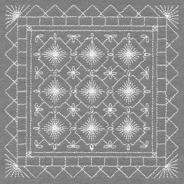 Textured Farmhouse Square 3 - Image 7