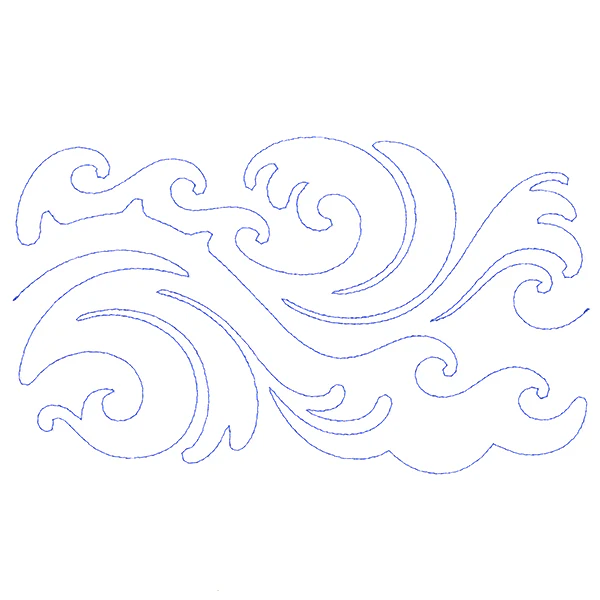 Textured Favorites - Waves (Edge-to-Edge Quilting) - Image 3