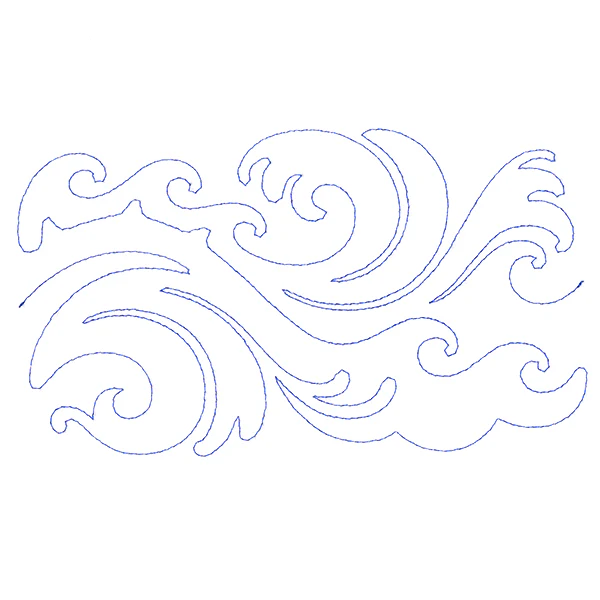 Textured Favorites - Waves (Edge-to-Edge Quilting) - Image 4