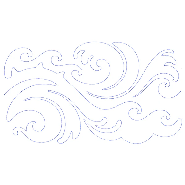 Textured Favorites - Waves (Edge-to-Edge Quilting) - Image 5