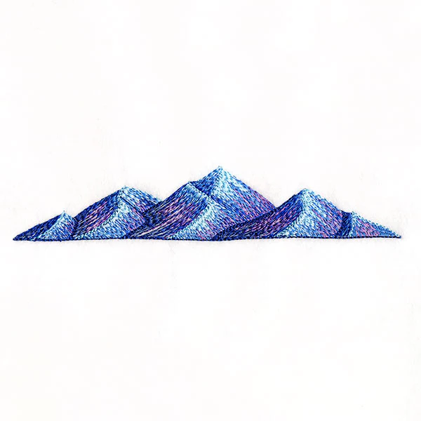 Textured Mountain Border - Image 5
