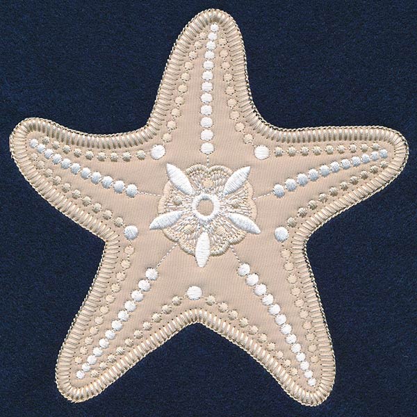 Textured Starfish (Heirloom Applique) - Image 3