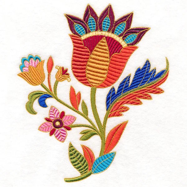 Textured Traditions Jacobean Bouquet - Image 7