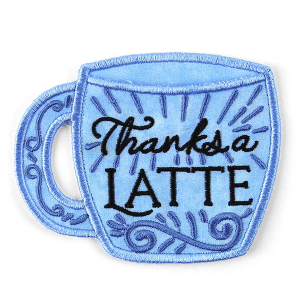 Thanks a Latte Gift Card Holder (In-the-Hoop) - Image 4