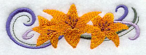 Thanks and Praise Lily Border