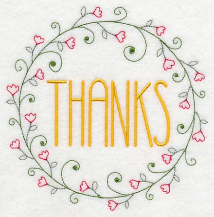 Thanks Wreath - Image 3