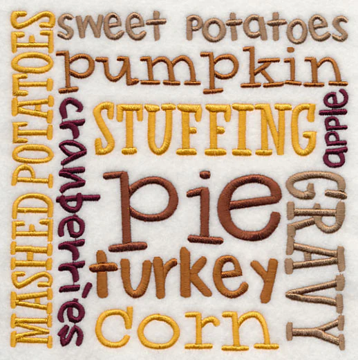 Thanksgiving Feast Square - Image 2