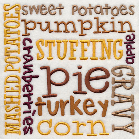 Thanksgiving Feast Square - Image 6