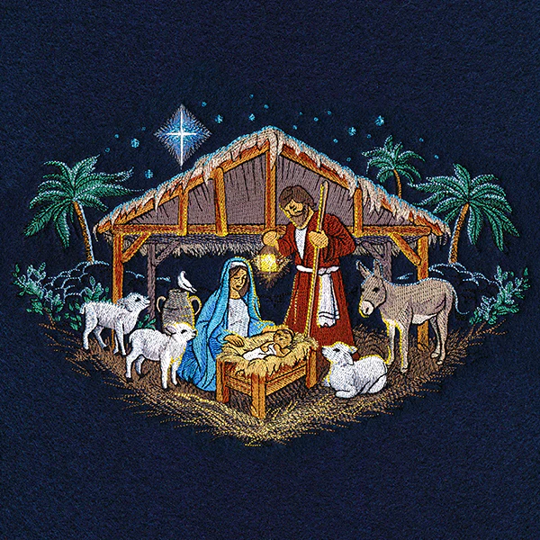 The Holy Family in Bethlehem