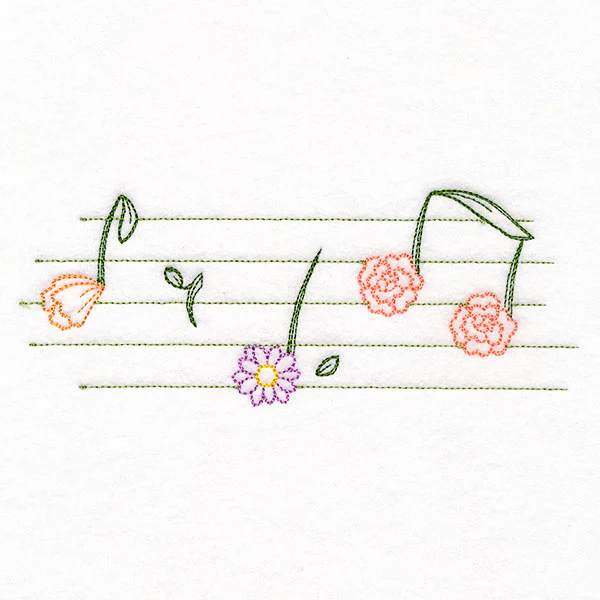 The Music of Nature Flower Notes