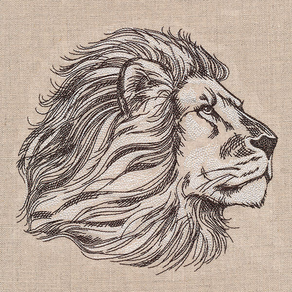 The Pride of a Lion Etching - Image 7