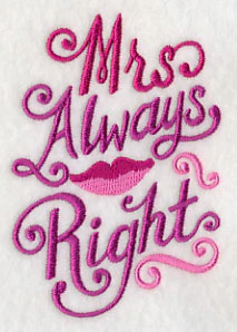 The Right Couple - Mrs. Always Right - Image 2