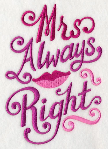 The Right Couple - Mrs. Always Right - Image 3
