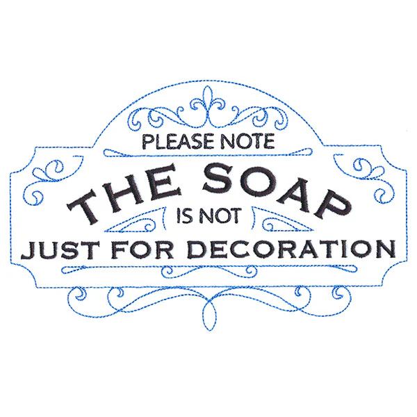 The Soap Is Not Just For Decoration - Image 3
