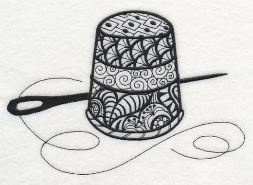Thimble (Blackwork) - Image 2