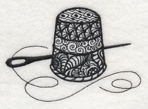 Thimble (Blackwork) - Image 3