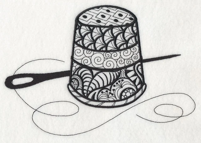 Thimble (Blackwork) - Image 4