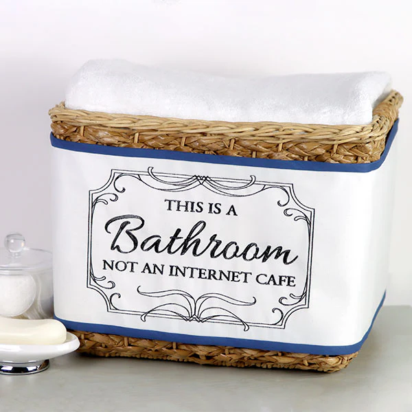This is a Bathroom, Not an Internet Cafe Sign - Image 7