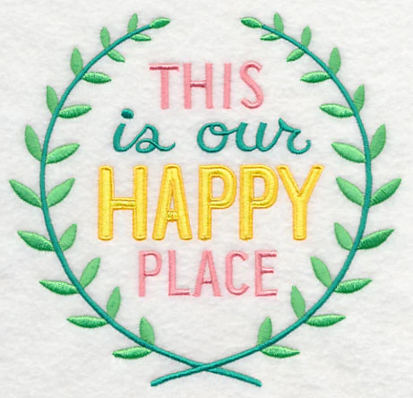 This Is Our Happy Place Wreath - Image 3
