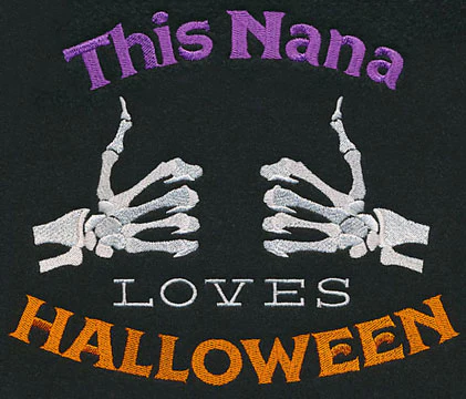 This Nana Loves Halloween - Image 3