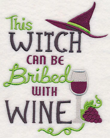 This Witch Can Be Bribed With Wine - Image 3