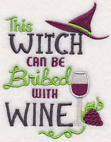 This Witch Can Be Bribed With Wine - Image 4