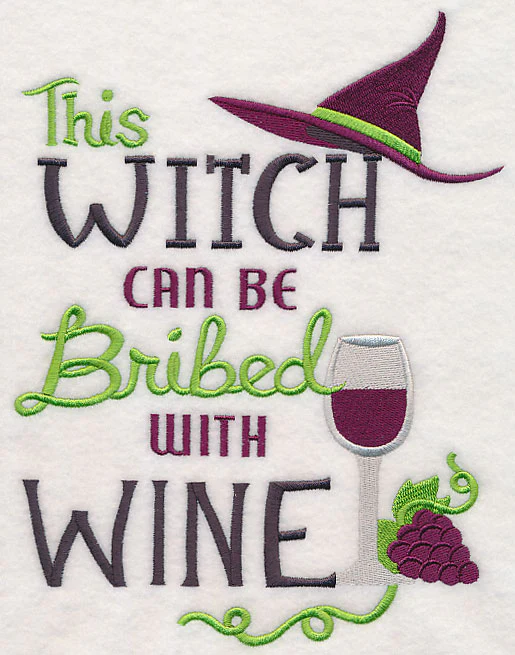 This Witch Can Be Bribed With Wine - Image 5