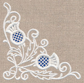 Thistle Beauty Corner (Cutwork) - Image 3