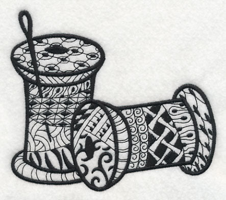 Thread Spools (Blackwork) - Image 2