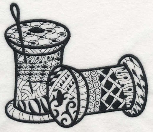 Thread Spools (Blackwork) - Image 4