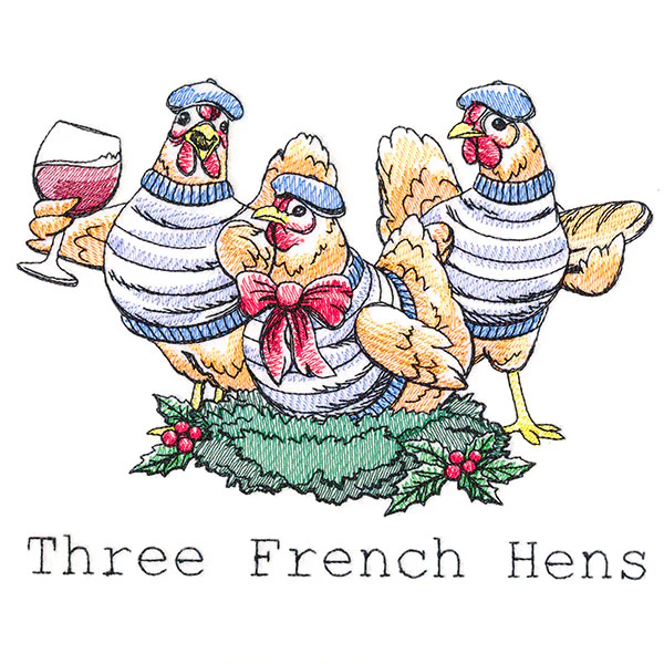 Three French Hens - Image 2