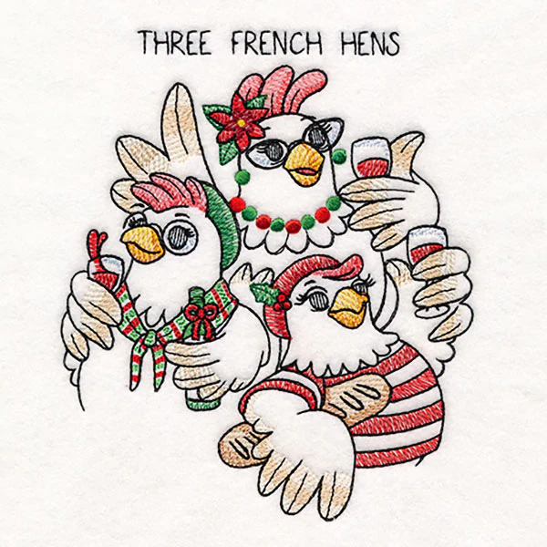 Three French Hens - Image 2