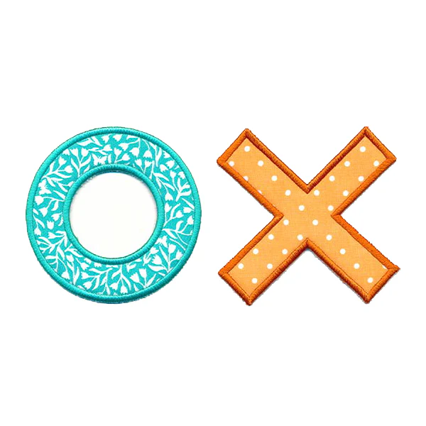 Tic Tac Toe X and O (In-the-Hoop) - Image 2
