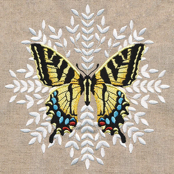 Tiger Swallowtail Butterfly Medallion - Image 3