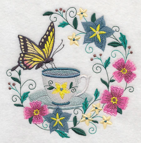 Time for Tea with Tiger Swallowtail - Image 3