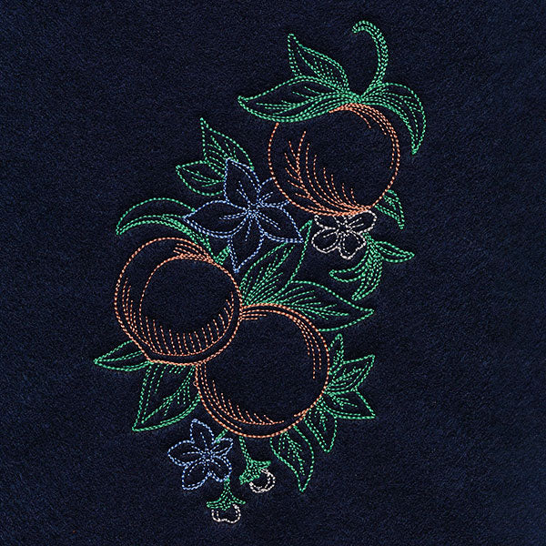 Timeless Summer - Peaches and Balloon Flower (Vintage) - Image 3