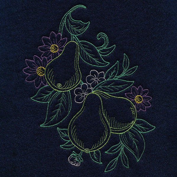 Timeless Summer - Pears and Daisies (Vintage) - Image 5