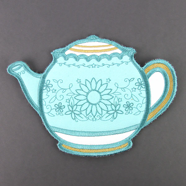 Timeless Teapot Trivet (In-the-Hoop) - Image 3