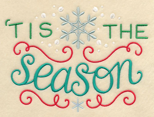 Tis the Season and Snowflake - Image 2